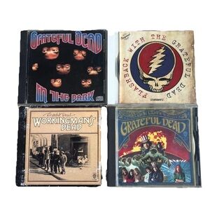 Grateful Dead 4 CD Lot Music Bundle